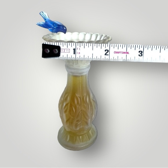 Vintage Avon Bird Bath with Blue Bird - Picture 5 of 11